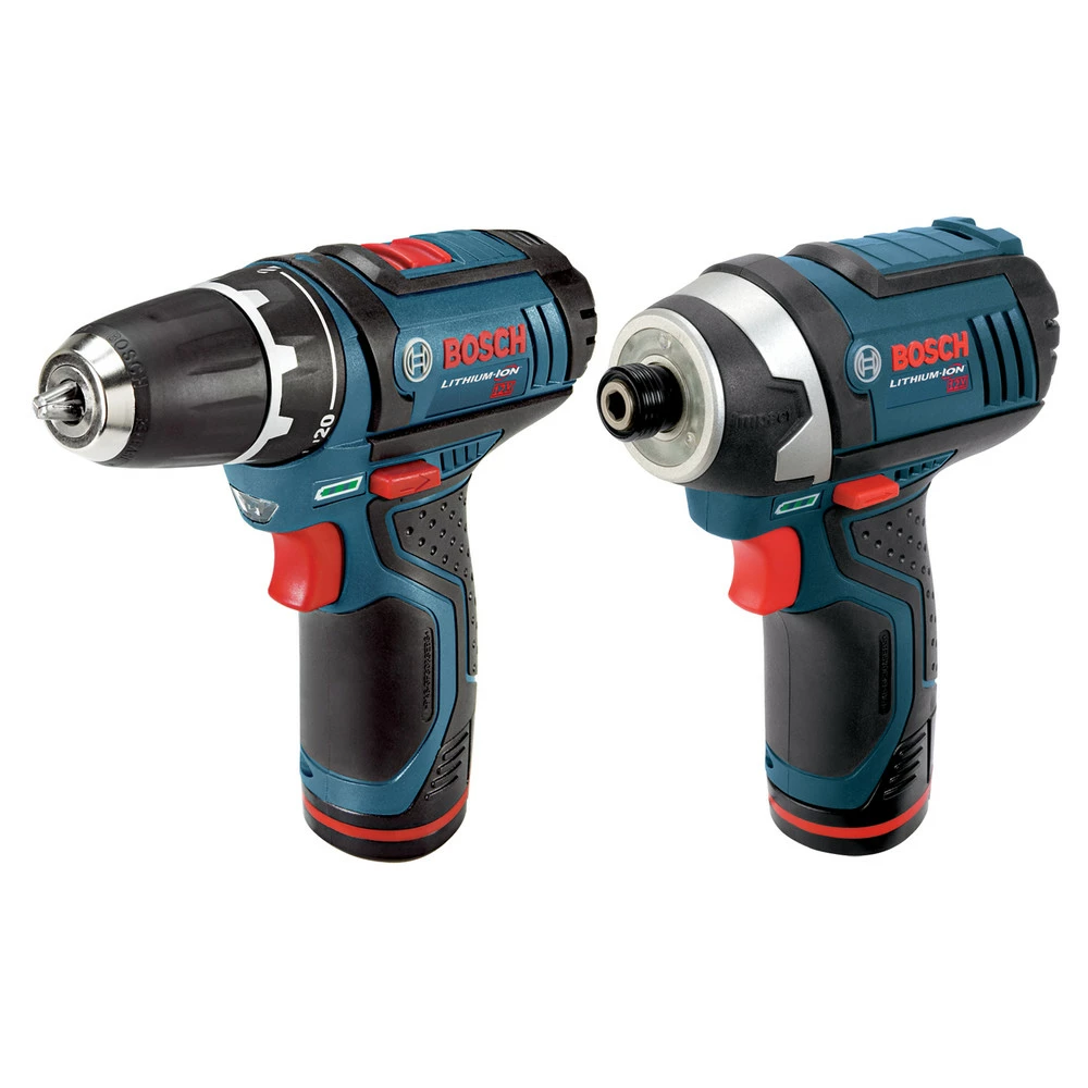 Bosch CLPK22-120 12V Lithium-Ion 3/8 In. Drill Driver And Impact Driver Combo Kit 2 Bosch CLPK22-120 12V Lithium-Ion 3/8 In. Drill Driver And Impact Driver Combo Kit - Image 2
