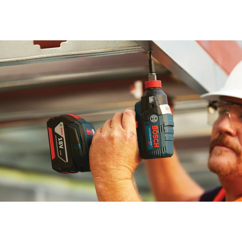 Bosch CLPK251-181 18V 4.0 Ah Cordless Lithium-Ion EC Brushless Impact Driver And Drill Driver Combo Kit 7 Bosch CLPK251-181 18V 4.0 Ah Cordless Lithium-Ion EC Brushless Impact Driver And Drill Driver Combo Kit - Image 7