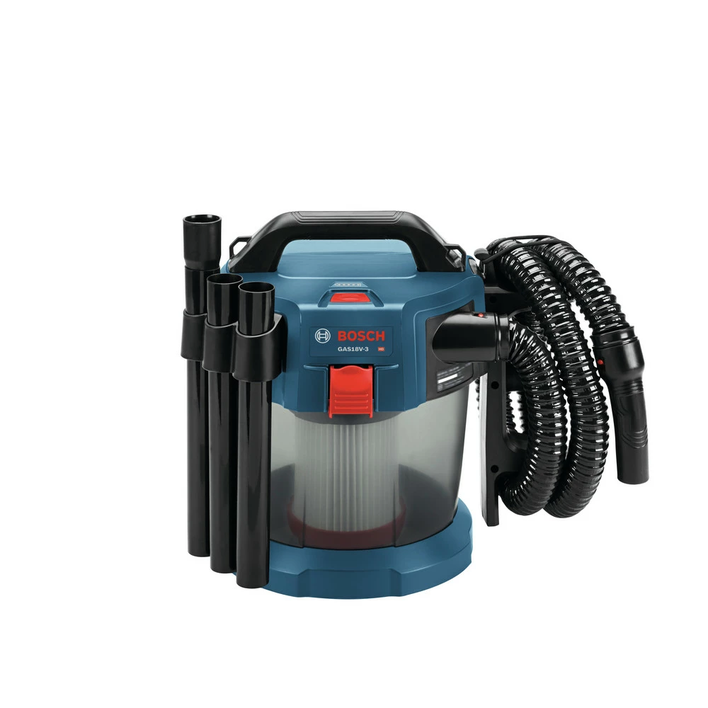 Bosch GAS18V-3N 18V 2.6 Gal. Wet/Dry Vacuum Cleaner With HEPA Filter (Tool Only) 2 Bosch GAS18V-3N 18V 2.6 Gal. Wet/Dry Vacuum Cleaner With HEPA Filter (Tool Only) - Image 2