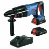 Bosch GBH18V-26DK25 Bulldog 18V EC Brushless Lithium-Ion 1 In. Cordless SDS-plus Rotary Hammer Kit With 2 Batteries (4 Ah)