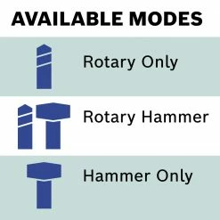 Bosch GBH18V-26DK25 Bulldog 18V EC Brushless Lithium-Ion 1 In. Cordless SDS-plus Rotary Hammer Kit With 2 Batteries (4 Ah) 16 Bosch GBH18V-26DK25 Bulldog 18V EC Brushless Lithium-Ion 1 In. Cordless SDS-plus Rotary Hammer Kit With 2 Batteries (4 Ah) -Bosch Sales Shop bshngbh18v 26dk25 d