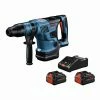 Bosch GBH18V-36CK24 PROFACTOR 18V Cordless SDS-max 1-9/16 In. Rotary Hammer Kit With BiTurbo Brushless Technology Kit With (1) 8 Ah Battery