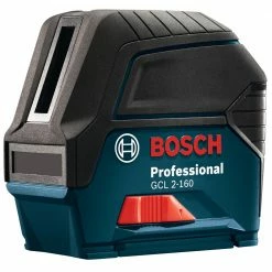 Bosch GCL2-160 Self-Leveling Cross-Line Laser With Plumb Points