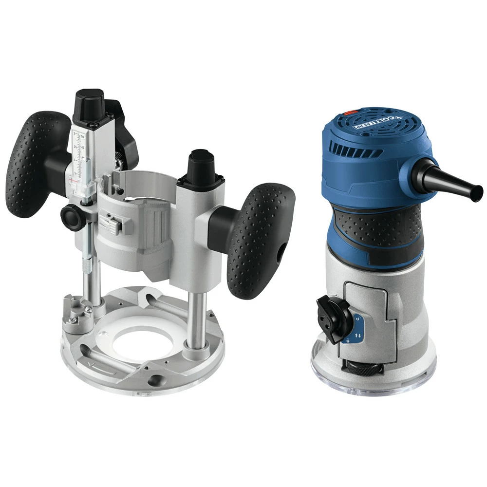 Bosch GKF125CEPK Colt 7 Amp 1.25 HP Variable-Speed Palm Router Combo Kit 2 Bosch GKF125CEPK Colt 7 Amp 1.25 HP Variable-Speed Palm Router Combo Kit - Image 2