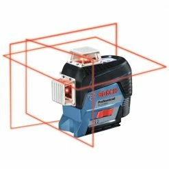 Bosch GLL3-330C 360-Degrees Connected Three-Plane Leveling And Alignment-Line Laser