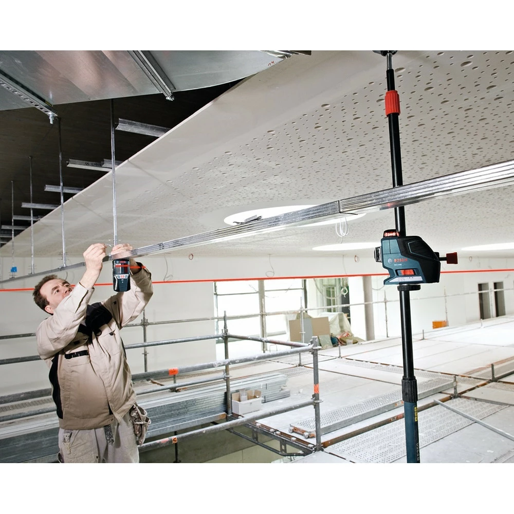 Bosch GLL 3-80 + LR2 3-Plane Leveling And Alignment Laser With Line Laser Receiver 5 Bosch GLL 3-80 + LR2 3-Plane Leveling And Alignment Laser With Line Laser Receiver - Image 5