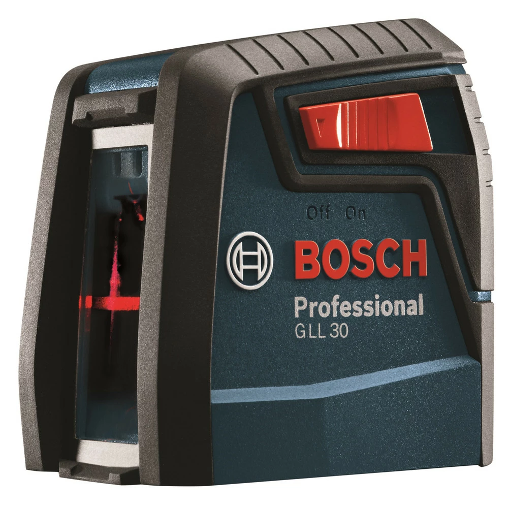Bosch GLL 30 30 Ft. Self-Leveling Cross-Line Laser 1 Bosch GLL 30 30 Ft. Self-Leveling Cross-Line Laser