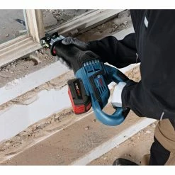 Bosch GSA18V-125N 18V EC Brushless 1-1/4 In.-Stroke Multi-Grip Reciprocating Saw (Tool Only) -Bosch Sales Shop bshngsa18v125n d