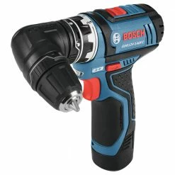 Bosch GSR12V-140FCB22 12V Max Lithium-Ion FlexiClick 5-in-1 1/4 In. Cordless Drill Driver System Kit (2 Ah) -Bosch Sales Shop bshngsr12v140fcb h