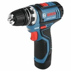 Bosch GSR12V-140FCB22 12V Max Lithium-Ion FlexiClick 5-in-1 1/4 In. Cordless Drill Driver System Kit (2 Ah) -Bosch Sales Shop bshngsr12v140fcb l