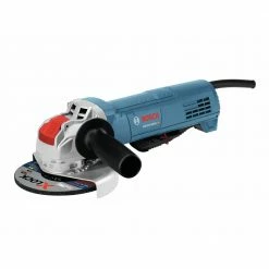 Bosch GWX10-45PE 120V 10 Amp X-LOCK Ergonomic 4-1/2 In. Corded Angle Grinder With Paddle Switch