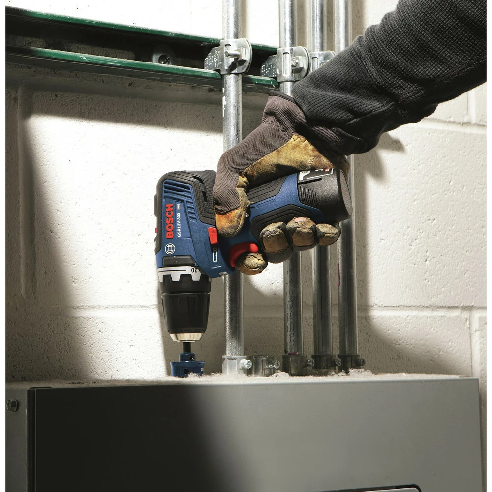 Bosch GXL12V-220B22 12V Max Brushless Lithium-Ion 3/8 In. Cordless Drill Driver/1/4 In. Hex Impact Driver Combo Kit (2 Ah) 7 Bosch GXL12V-220B22 12V Max Brushless Lithium-Ion 3/8 In. Cordless Drill Driver/1/4 In. Hex Impact Driver Combo Kit (2 Ah) - Image 7