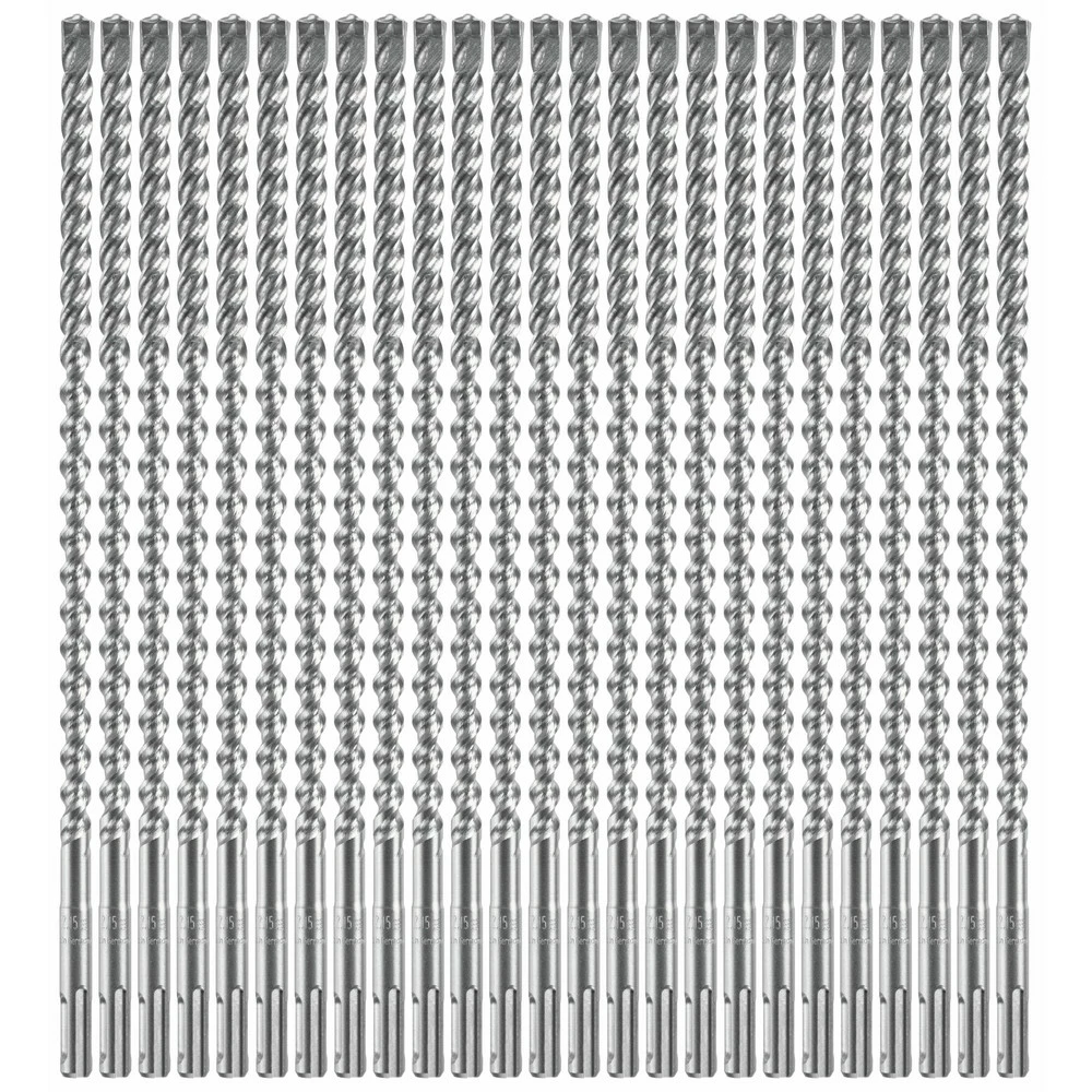 Bosch HCFC2064B25 25 Pc 3/8 In. X 12 In. SDS-Plus X5L Hammer Carbide Bit 1 Bosch HCFC2064B25 25 Pc 3/8 In. X 12 In. SDS-Plus X5L Hammer Carbide Bit