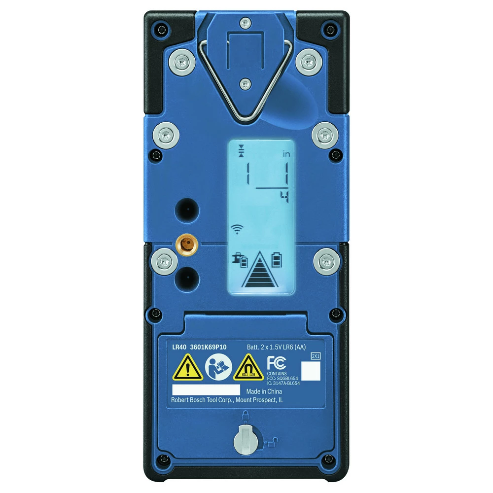 Bosch LR40 2000 Ft. Cordless Rotary Laser Receiver 4 Bosch LR40 2000 Ft. Cordless Rotary Laser Receiver - Image 4