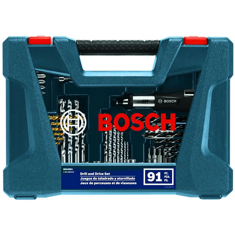 Bosch MS4091 91-Piece Drill And Drive Bit Set 2 Bosch MS4091 91-Piece Drill And Drive Bit Set - Image 2