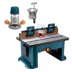 Bosch Sales Shop 4 Bosch RA118EVSTB 2.25 HP Fixed-Base Electronic Router & Router Table Set