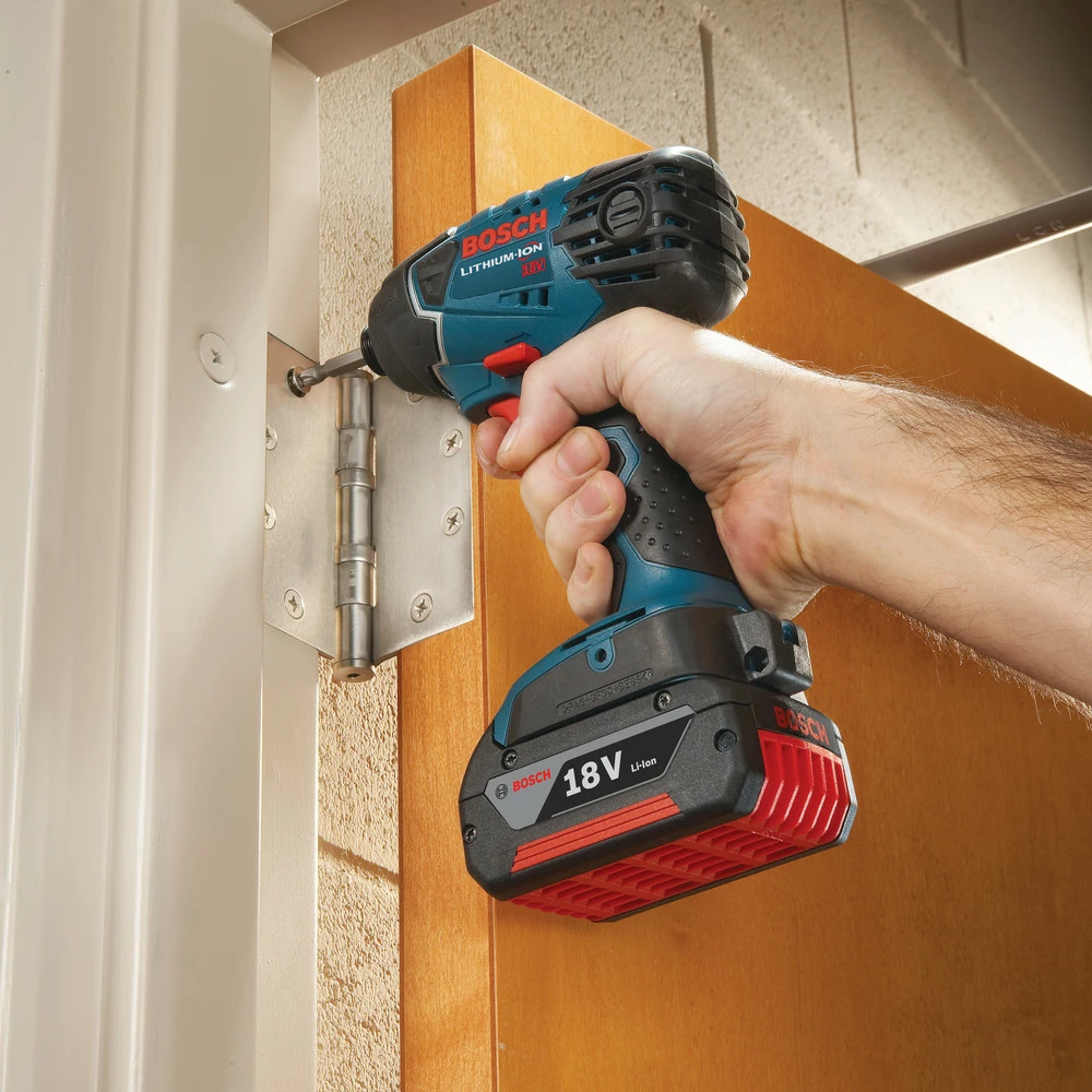 Factory Reconditioned Bosch CLPK222-181-RT 18V 4.0 Ah Cordless Lithium-Ion Brute Tough Hammer Drill And Hex Impact Driver Combo Kit 9 Factory Reconditioned Bosch CLPK222-181-RT 18V 4.0 Ah Cordless Lithium-Ion Brute Tough Hammer Drill And Hex Impact Driver Combo Kit - Image 9