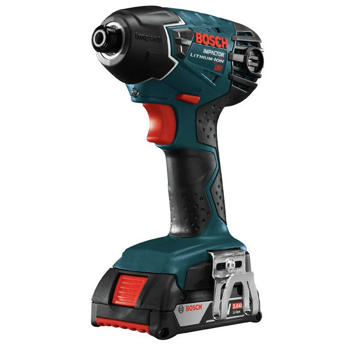 Factory Reconditioned Bosch CLPK222-181-RT 18V 4.0 Ah Cordless Lithium-Ion Brute Tough Hammer Drill And Hex Impact Driver Combo Kit 3 Factory Reconditioned Bosch CLPK222-181-RT 18V 4.0 Ah Cordless Lithium-Ion Brute Tough Hammer Drill And Hex Impact Driver Combo Kit - Image 3