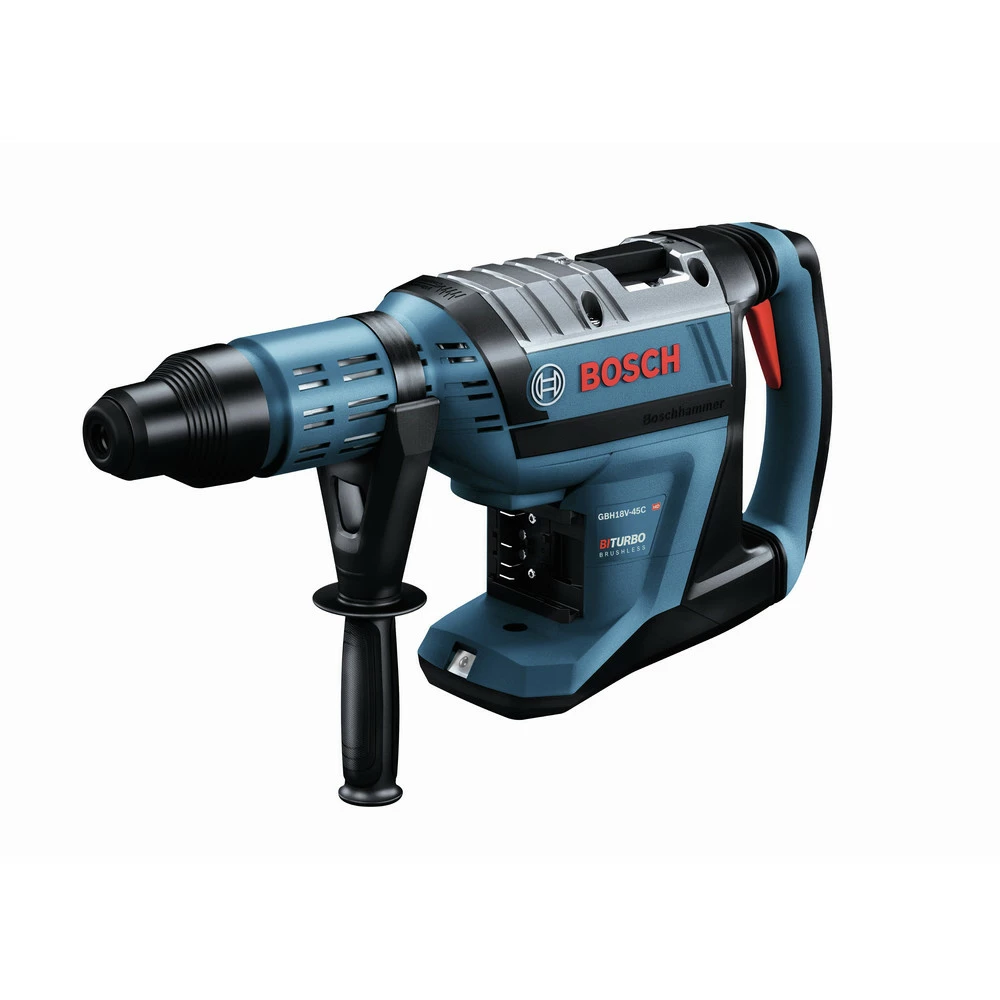 Factory Reconditioned Bosch GBH18V-45CK-RT PROFACTOR 18V Brushless Lithium-Ion 1-7/8 In. Cordless SDS-max Rotary Hammer Kit With BiTurbo Technology (Tool Only) 1 Factory Reconditioned Bosch GBH18V-45CK-RT PROFACTOR 18V Brushless Lithium-Ion 1-7/8 In. Cordless SDS-max Rotary Hammer Kit With BiTurbo Technology (Tool Only)