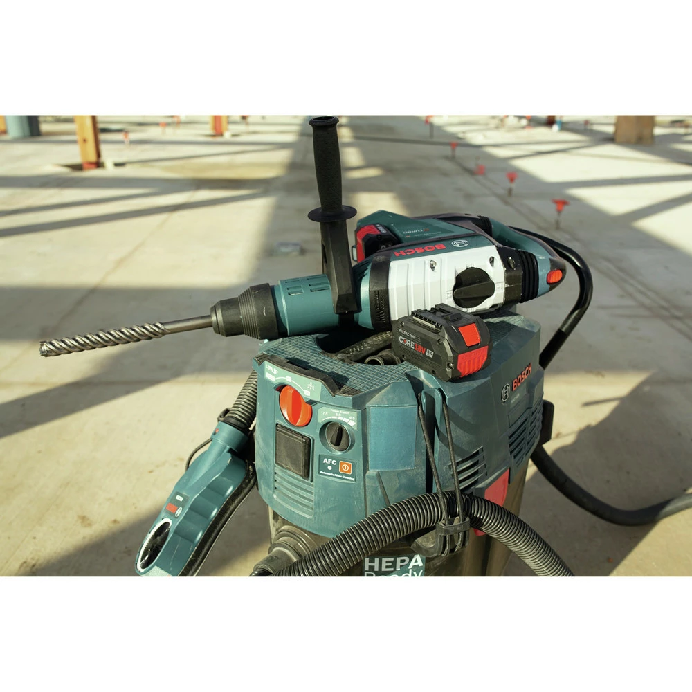 Factory Reconditioned Bosch GBH18V-45CK-RT PROFACTOR 18V Brushless Lithium-Ion 1-7/8 In. Cordless SDS-max Rotary Hammer Kit With BiTurbo Technology (Tool Only) 3 Factory Reconditioned Bosch GBH18V-45CK-RT PROFACTOR 18V Brushless Lithium-Ion 1-7/8 In. Cordless SDS-max Rotary Hammer Kit With BiTurbo Technology (Tool Only) - Image 3