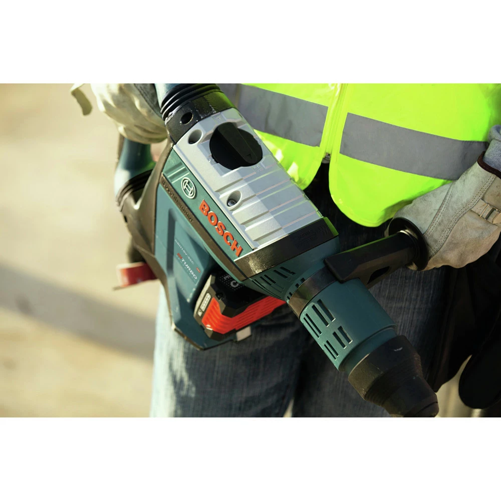 Factory Reconditioned Bosch GBH18V-45CK-RT PROFACTOR 18V Brushless Lithium-Ion 1-7/8 In. Cordless SDS-max Rotary Hammer Kit With BiTurbo Technology (Tool Only) 7 Factory Reconditioned Bosch GBH18V-45CK-RT PROFACTOR 18V Brushless Lithium-Ion 1-7/8 In. Cordless SDS-max Rotary Hammer Kit With BiTurbo Technology (Tool Only) - Image 7