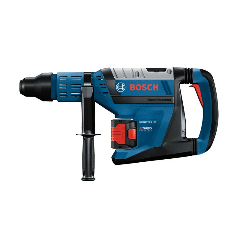 Factory Reconditioned Bosch GBH18V-45CK24-RT PROFACTOR 18V Hitman Connected-Ready SDS-max Brushless Lithium-Ion 1-7/8 In. Cordless Rotary Hammer Kit With 2 Batteries (8.0 Ah) 2 Factory Reconditioned Bosch GBH18V-45CK24-RT PROFACTOR 18V Hitman Connected-Ready SDS-max Brushless Lithium-Ion 1-7/8 In. Cordless Rotary Hammer Kit With 2 Batteries (8.0 Ah) - Image 2