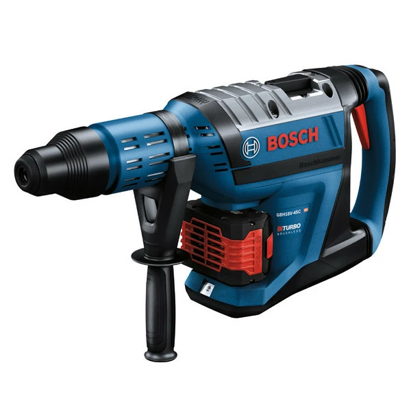Factory Reconditioned Bosch GBH18V-45CK24-RT PROFACTOR 18V Hitman Connected-Ready SDS-max Brushless Lithium-Ion 1-7/8 In. Cordless Rotary Hammer Kit With 2 Batteries (8.0 Ah) 3 Factory Reconditioned Bosch GBH18V-45CK24-RT PROFACTOR 18V Hitman Connected-Ready SDS-max Brushless Lithium-Ion 1-7/8 In. Cordless Rotary Hammer Kit With 2 Batteries (8.0 Ah) - Image 3