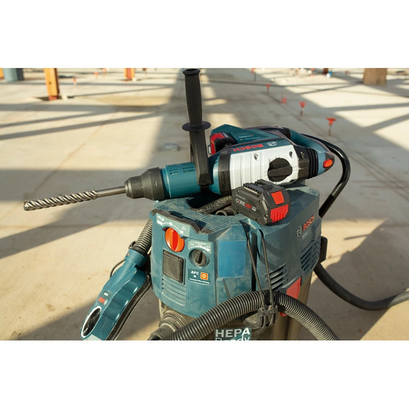Factory Reconditioned Bosch GBH18V-45CK24-RT PROFACTOR 18V Hitman Connected-Ready SDS-max Brushless Lithium-Ion 1-7/8 In. Cordless Rotary Hammer Kit With 2 Batteries (8.0 Ah) 5 Factory Reconditioned Bosch GBH18V-45CK24-RT PROFACTOR 18V Hitman Connected-Ready SDS-max Brushless Lithium-Ion 1-7/8 In. Cordless Rotary Hammer Kit With 2 Batteries (8.0 Ah) - Image 5