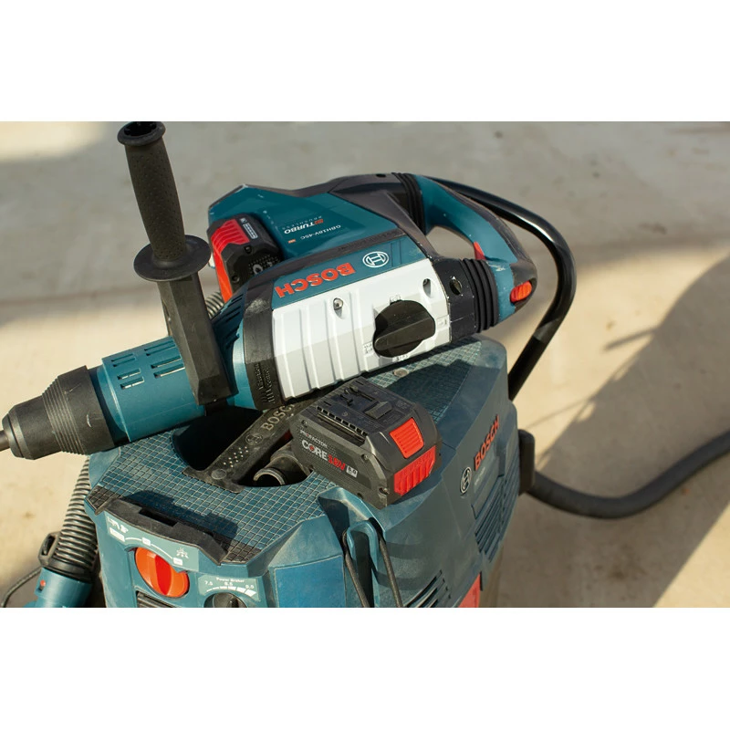 Factory Reconditioned Bosch GBH18V-45CK24-RT PROFACTOR 18V Hitman Connected-Ready SDS-max Brushless Lithium-Ion 1-7/8 In. Cordless Rotary Hammer Kit With 2 Batteries (8.0 Ah) 8 Factory Reconditioned Bosch GBH18V-45CK24-RT PROFACTOR 18V Hitman Connected-Ready SDS-max Brushless Lithium-Ion 1-7/8 In. Cordless Rotary Hammer Kit With 2 Batteries (8.0 Ah) - Image 8