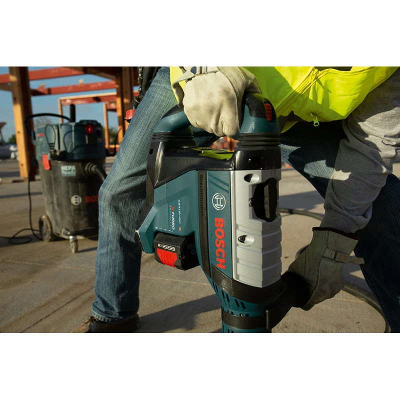Factory Reconditioned Bosch GBH18V-45CK24-RT PROFACTOR 18V Hitman Connected-Ready SDS-max Brushless Lithium-Ion 1-7/8 In. Cordless Rotary Hammer Kit With 2 Batteries (8.0 Ah) 15 Factory Reconditioned Bosch GBH18V-45CK24-RT PROFACTOR 18V Hitman Connected-Ready SDS-max Brushless Lithium-Ion 1-7/8 In. Cordless Rotary Hammer Kit With 2 Batteries (8.0 Ah) - Image 15