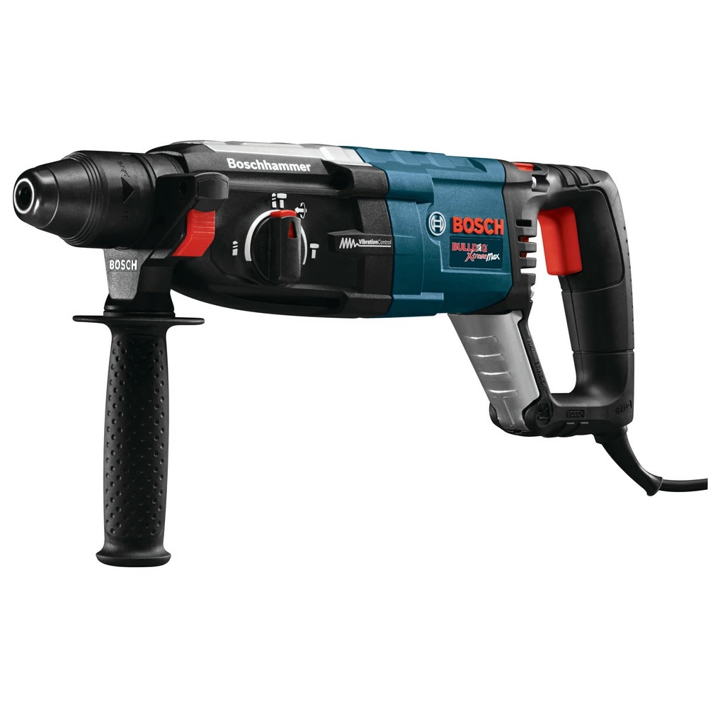 Factory Reconditioned Bosch GBH2-28L-RT 8.5 Amp 1-1/8 In. SDS-Plus Bulldog Xtreme MAX Rotary Hammer 2 Factory Reconditioned Bosch GBH2-28L-RT 8.5 Amp 1-1/8 In. SDS-Plus Bulldog Xtreme MAX Rotary Hammer - Image 2