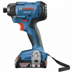 Factory Reconditioned Bosch GDR18V-1400B12-RT 18V Compact Lithium-Ion 1/4 In. Cordless Hex Impact Driver Kit (2 Ah) -Bosch Sales Shop bshrgdr18v 1400b12 rt b