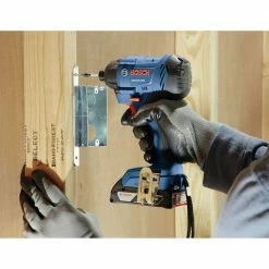 Factory Reconditioned Bosch GDR18V-1400B12-RT 18V Compact Lithium-Ion 1/4 In. Cordless Hex Impact Driver Kit (2 Ah) -Bosch Sales Shop bshrgdr18v 1400b12 rt g