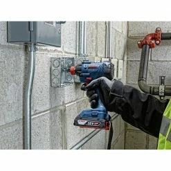 Factory Reconditioned Bosch GDX18V-1600B12-RT 18V Freak Lithium-Ion 1/4 In. And 1/2 In. Cordless Two-In-One Bit/Socket Impact Driver Kit (2 Ah) -Bosch Sales Shop bshrgdx18v 1600b12 rt c