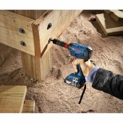 Factory Reconditioned Bosch GDX18V-1600B12-RT 18V Freak Lithium-Ion 1/4 In. And 1/2 In. Cordless Two-In-One Bit/Socket Impact Driver Kit (2 Ah) -Bosch Sales Shop bshrgdx18v 1600b12 rt d