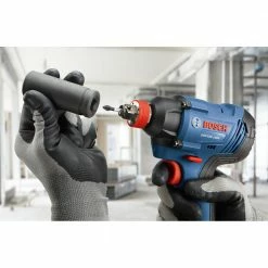 Factory Reconditioned Bosch GDX18V-1600B12-RT 18V Freak Lithium-Ion 1/4 In. And 1/2 In. Cordless Two-In-One Bit/Socket Impact Driver Kit (2 Ah) -Bosch Sales Shop bshrgdx18v 1600b12 rt f