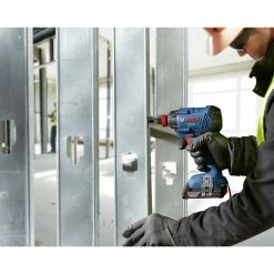 Factory Reconditioned Bosch GDX18V-1600B12-RT 18V Freak Lithium-Ion 1/4 In. And 1/2 In. Cordless Two-In-One Bit/Socket Impact Driver Kit (2 Ah) -Bosch Sales Shop bshrgdx18v 1600b12 rt h