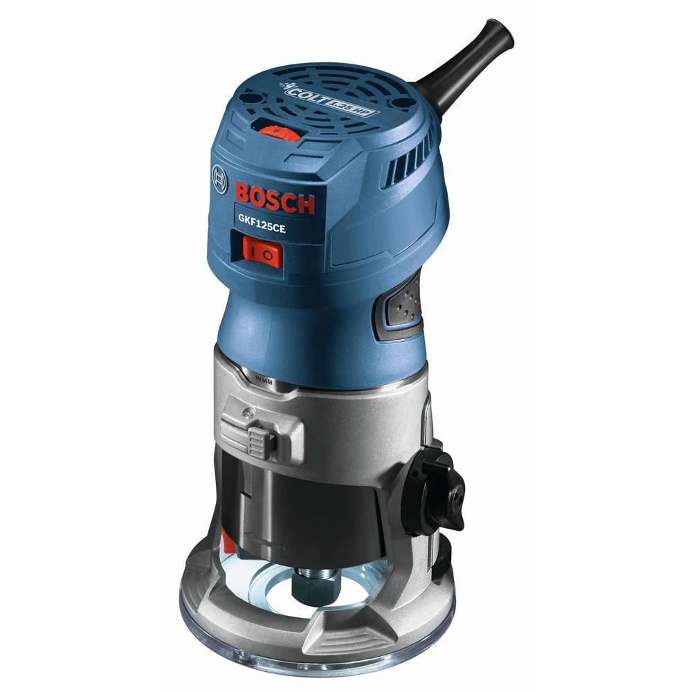 Factory Reconditioned Bosch GKF125CEK-RT Colt 7 Amp 1.25 HP Variable Speed Palm Router 3 Factory Reconditioned Bosch GKF125CEK-RT Colt 7 Amp 1.25 HP Variable Speed Palm Router - Image 3