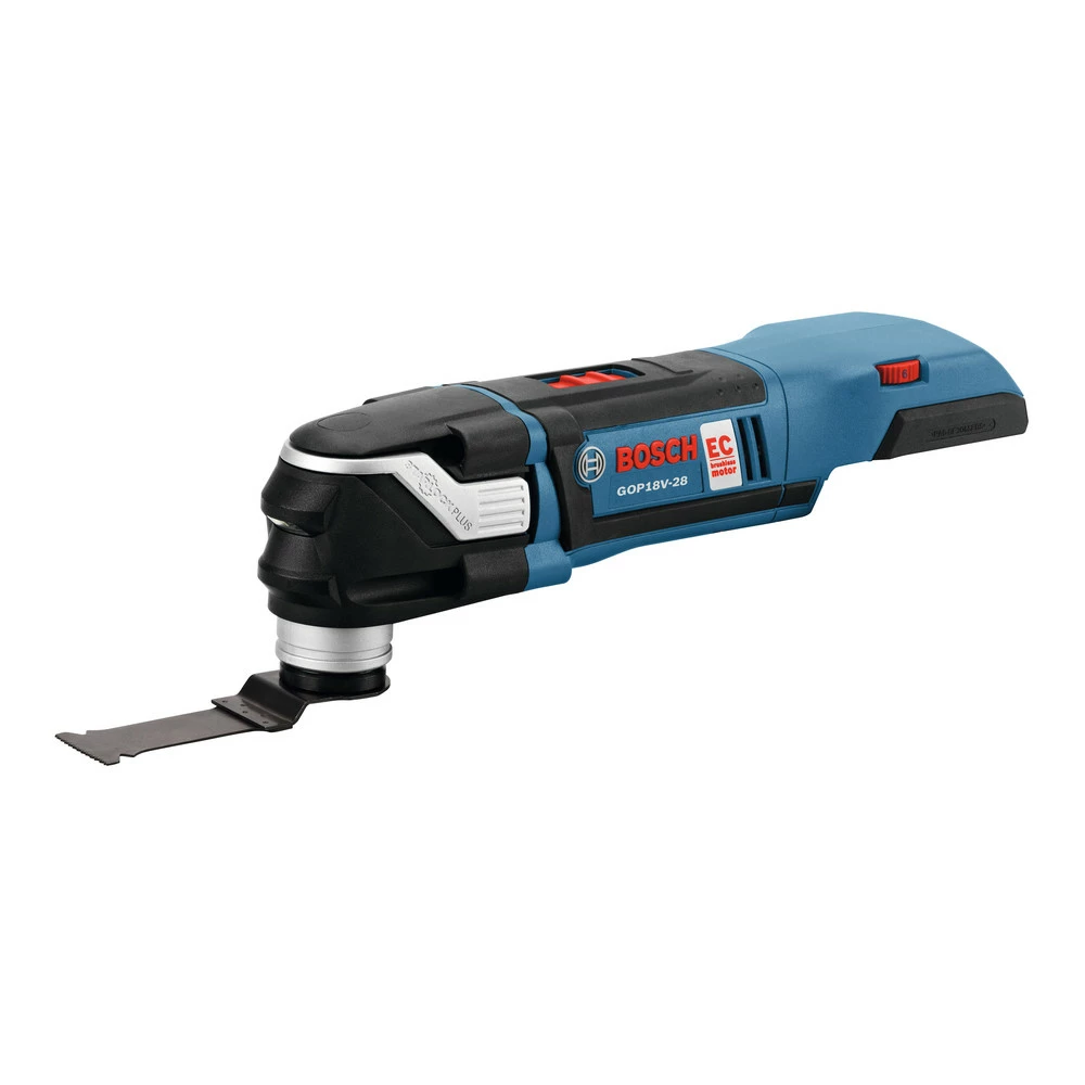 Factory Reconditioned Bosch GOP18V-28N-RT 18V EC Cordless Lithium-Ion Brushless StarlockPlus Oscillating Multi-Tool (Tool Only) 1 Factory Reconditioned Bosch GOP18V-28N-RT 18V EC Cordless Lithium-Ion Brushless StarlockPlus Oscillating Multi-Tool (Tool Only)