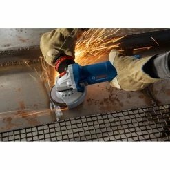 Factory Reconditioned Bosch GWS10-45E-RT 120V 10 Amp Ergonomic 4-1/2 In. Angle Grinder 12 Factory Reconditioned Bosch GWS10-45E-RT 120V 10 Amp Ergonomic 4-1/2 In. Angle Grinder -Bosch Sales Shop bshrgws10 45e rt e