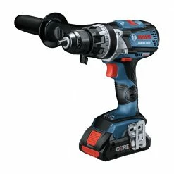 Factory Reconditioned Bosch GXL18V-224B25-RT 18V Brute Tough Connected-Ready EC Brushless Li-Ion 1/2 In. Cordless Hammer Drill Driver / 1/4 / 1/2 In. 2-In-1 Impact Driver Combo Kit (4 Ah) -Bosch Sales Shop bshrgxl18v 224b25 rt d