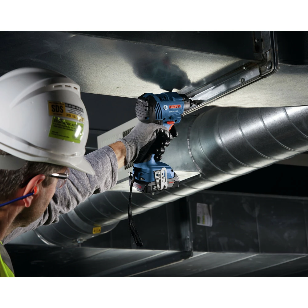 Factory Reconditioned Bosch GXL18V-26B22-RT 18V Lithium-Ion 2 Ah Compact Drill Driver / Hex Impact Driver Combo Kit 6 Factory Reconditioned Bosch GXL18V-26B22-RT 18V Lithium-Ion 2 Ah Compact Drill Driver / Hex Impact Driver Combo Kit - Image 6