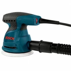 Factory Reconditioned Bosch ROS20VSC-RT 5 In. VS Palm Random Orbit Sander Kit With Canvas Carrying Bag -Bosch Sales Shop bshrros20vsc rt b