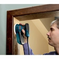 Factory Reconditioned Bosch ROS20VSC-RT 5 In. VS Palm Random Orbit Sander Kit With Canvas Carrying Bag -Bosch Sales Shop bshrros20vsc rt h