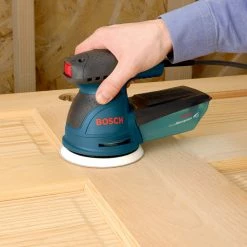 Factory Reconditioned Bosch ROS20VSC-RT 5 In. VS Palm Random Orbit Sander Kit With Canvas Carrying Bag -Bosch Sales Shop bshrros20vsc rt i
